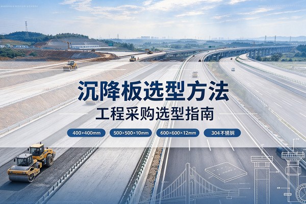 洛隆沉降板选择方法