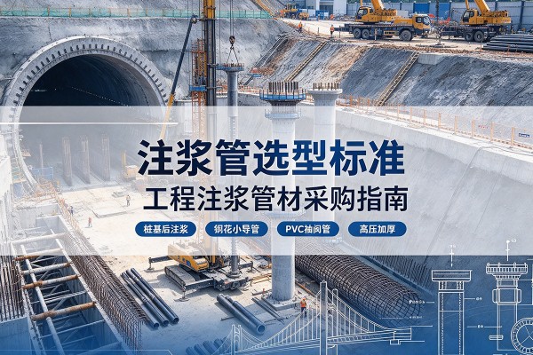 洛隆注浆管选型标准
