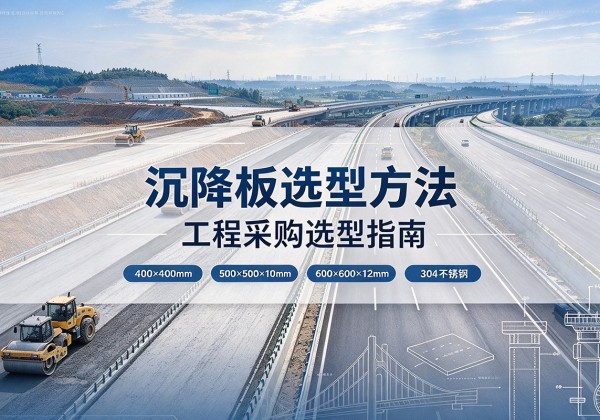 洛隆沉降板选择方法