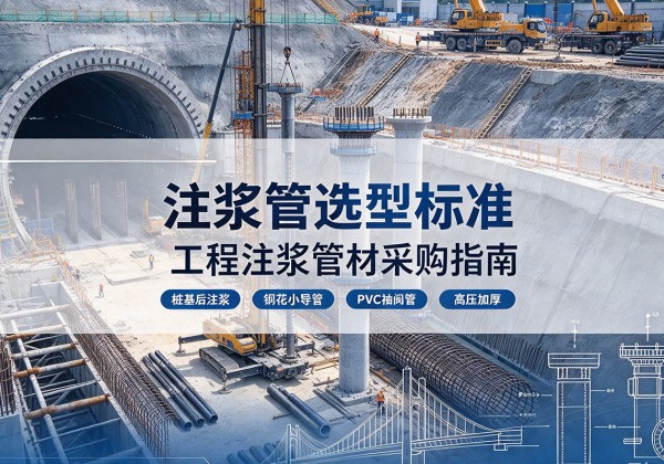 洛隆注浆管选型标准