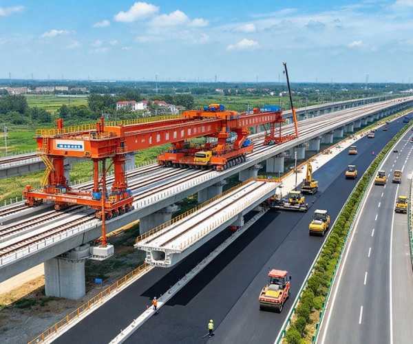洛隆公路建设